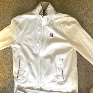 Unisex Tommy Hillifiger Tracksuit Extra large pants and Large sweater to match.